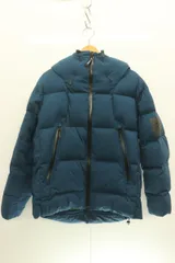 【中古】 CAMP7 メンズダウンジャケット L ACTIVEダウンジャケット CAMP7 L 紺 ネイビー 無地