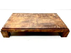 貴重　アンティーク花台　ヴィンテージ雑貨　レトロインテリア　小物置き　天然木 A9721A10