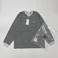 BELVET Striped Rugby Shirt Mサイズ 未開封 タグ付き - メルカリ