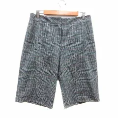 エスカーダ ESCADA ハーフパンツ ショート グレンチェック アンゴラ混 アルパカ混 38 M グレー /YKのサムネイル