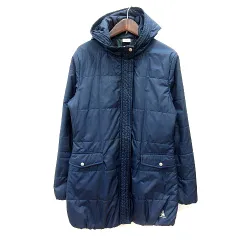 ルコックスポルティフ le coq sportif 中綿コート 総裏地 フード M 紺 ネイビー /MN ●RY