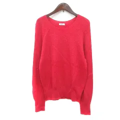 ノーリーズ Nolley's ニット セーター 長袖 ウール 38 M ピンク /MN