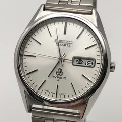 美品・稼働=【SEIKO(セイコー)】7546-8000 タイプ2 シルバー メンズ