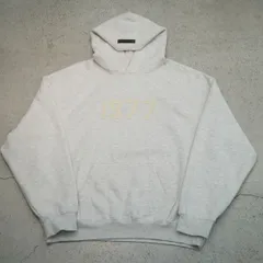 正規 FEAR OF GOD フィアオブゴッド FOG Essentials エッセンシャルズ 1977 スウェット パーカー フーディー トレーナー 薄灰L 1113P★4