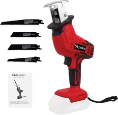 Sipake 充電式レシプロソー 電動のこぎり コードレスレシプロソー T1152