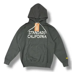 極　美品　スタンダードカリフォルニア ジップ　パーカー　チャコール　グレー　L 極 美品 スタンダードカリフォルニア ジップ パーカー チャコール