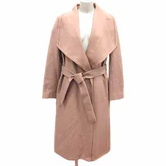 ガリャルダガランテ GALLARDAGALANTE ビッグカラーコート 総裏地 ウール 1 S ピンクベージュ /YK