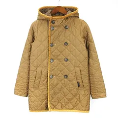 ラベンハム LAVENHAM キルティング コート ジャケット フーディ 36 ベージュ 241220E