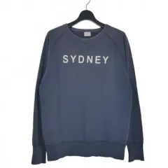 アーバンリサーチ URBAN RESEARCH SYDNEY パッチ スウェット トレーナー 長袖 40 紺 ネイビー DM12-D2011のサムネイル