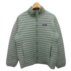 パタゴニア Patagonia Down Shirt ダウンジャケット ブルゾン 薄手 M ライトグリーン 84745のサムネイル