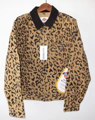 【美品】ワコマリア　ディッキーズ　レオパードワークジャケット　25SS DICKIES / LEOPARD WORK JACKET【BEIGE】｜WACKO MARIA｜MELTING POT