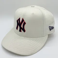 90's New Era ニューエラ 59FIFTY MLB ニューヨーク・ヤンキース ウールベースボールキャップ ホワイト USA製 Size 7 3/8 (58.7cm)