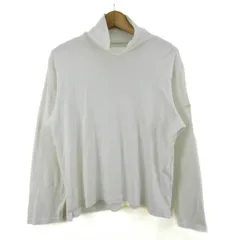 バーバリーゴルフ 長袖Ｔシャツ トップス ハイネック ゴルフウエア 日本製 大きいサイズ レディース LLサイズ 白 BURBERRY GOLF 【中古】