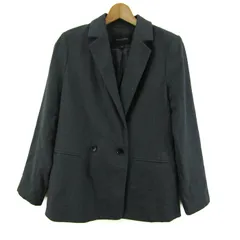 バナナリパブリック テーラードジャケット アウター ダブルブレスト レディース 4サイズ グレー Banana Republic 【中古】のサムネイル