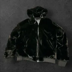 ZARA ザラ リバーシブル ボンバー ジャケット ブルゾン MA-1 フーデッドコート フード ファー ボア ブルゾン BLACK 黒  y2k archive