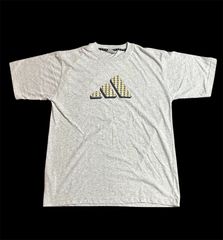 希少入手困難】80s USA製 アディダス 半袖 Tシャツ 両面ロゴ M L 