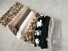 【SALE】マグネットで簡単着脱 もこもこ ふわふわ キッズスヌマフ♡