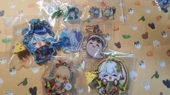 まとめ売り)原神 2nd アクリル キーホルダー ウール コレクション