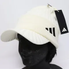 ★アディダス ゴルフ ADIDAS GOLF 新品 メンズ COLD.RDY 保温 ニットキャップ 帽子 CAP ぼうし 白 57-60cm [IA2656-5760] 七 ★QWER