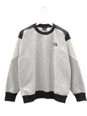 ザノースフェイス THE NORTH FACE スウェット 92 エクストリーム クルー S グレー 裏起毛 プルオーバー トップス