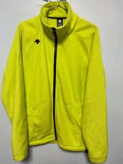 デサント 蛍光 フリース ジップアップ