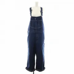 【中古】アンスクリア INSCRIRE 23AW デニムオーバーオール サロペット 30 紺 ネイビー ID-PT25 /AN29 レディース アンスクリア INSCRIRE 23AW デニムオーバーオール サロペット 30 紺