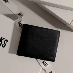 ダックス/新品 ミニ DD ロゴ チェック パータン 二つ折り財布