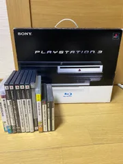動作品 PlayStation3 初期型 CECHA00 60GB コントローラー2個　おまけソフト多数