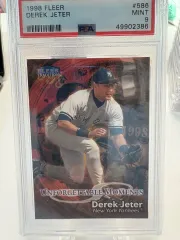 1998 FLEER デリック・ジーター PSA9