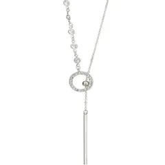 【数量限定】レディース ファッション 女性用 長いネックレス ネックレス Y字 キラキラ セーターチェーン ロング スライド調整式 プレゼント 女性 [Yeoubi] アクセサリー ジュエリー