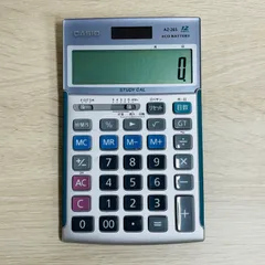 CASIO カシオ 電卓 STYDY CAL AZ-26Sのサムネイル