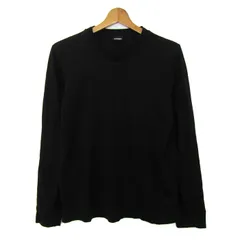 ディーゼル 長袖Ｔシャツ トップス ロンT 無地 コットン メンズ Sサイズ ブラック DIESEL 【中古】