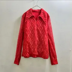 ヨーロッパ ヴィンテージ レース ブラウス シャツ 70s ユーロ ビンテージ