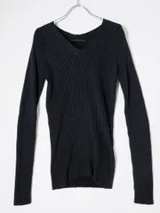 【美品✨】AP STUDIO シルク混　リブタートルニット　ブラック 美品✨】AP STUDIO シルク混 リブタートルニット ブラック シルク