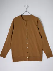 Deuxieme Classeドゥーズィエムクラス FF grace クルーネックカーディガン【36】【LKNA80048】