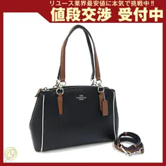  コーチ 2WAYハンドバッグ F57485 ブラック