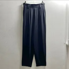 USA製 80s ヴィンテージ 5タック スラックス パンツ アメリカ ブラック