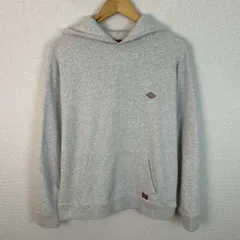 Dickies ディッキーズ パーカー スウェット ワンポイントロゴ 刺繍 グレー Lサイズ メンズ 古着 ストリート