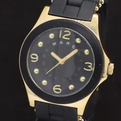 箱付 マークバイマークジェイコブス QZ ブラック文字盤 MBM2560 レディース腕時計 2000000 NSK KMR