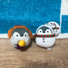 焼き芋 コウペンちゃん 雪だるま コウペンちゃん キーホルダー