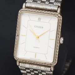 ☆【美品 稼動品】希少 CITIZEN 人気の角型ゴールド レトロ腕時計 品 
