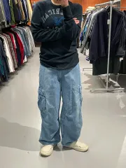 ヴィンテージ カーゴ デニム パンツ