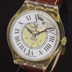 初代 swatch skin ゴールドジェリースキン 動作未確認 - メルカリ