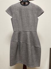 新品未使用品】YOKO CHAN 半袖ツイードワンピース 36 グレー - メルカリ