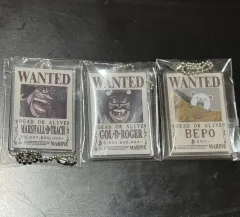 ONE PIECE 懸賞金マグネットキーホルダー ティーチ、ロジャー、ベポ 3種まとめ