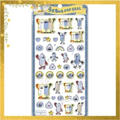 【迅速発送】クラックス CRUX うるちゅる ポップシール パペットスンスン1 ぷっくり 立体 スマホデコ 推し活 0