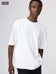 UNIQLO エアリズムコットンオーバーサイズクルーネックT(5分袖) 3種 新品 XXL