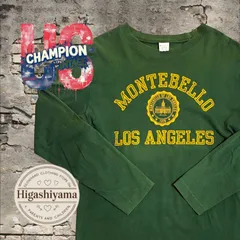 【Champion】90s風 復刻トリコタグ カレッジロゴ長袖Tシャツ XL 古着