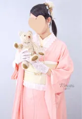 ガーリーコーデ　ピンクコーデ　成人式　振袖　十三詣り　フルセット　シンプル