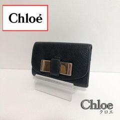Chloe クロエ メタルリボン レイチェル エナメル パテントレザー 長 
